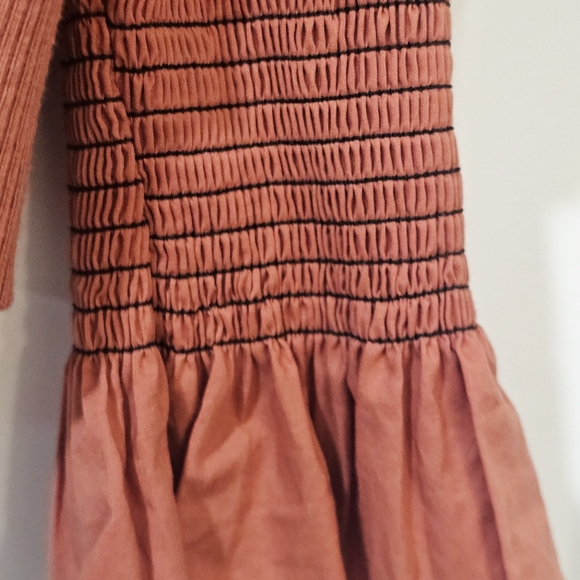 Nation Ltd Cecil Sweatshirt With Smocking Puff Sleeves In Size Small - Picture 7 of 10